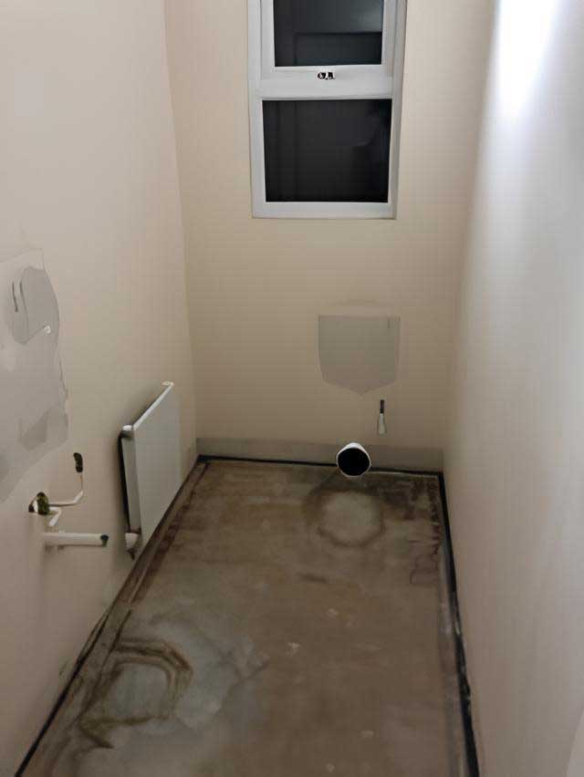 Before renovation state by InsideOut Renovations in Northants